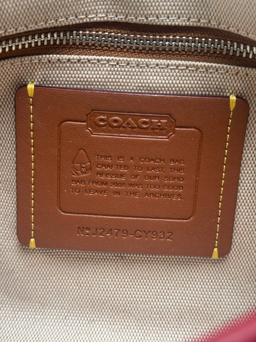 🍓 Coach SoHo Re-edition - Picture 6 of 8